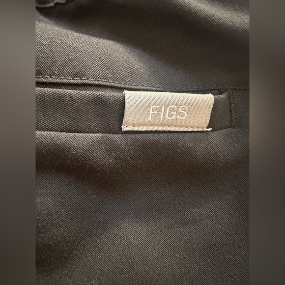 Figs | Men's  Jogger Scrub Pants Drawstring zipper Front 
Black pockets Small - Picture 11 of 12
